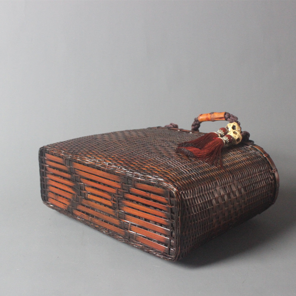 Torebka Handmade z Plecionego Bambusa – Styl Vintage