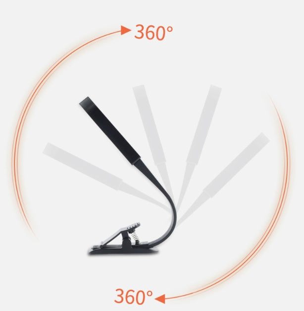 Lampa LED z giętkim ramieniem na Biurko