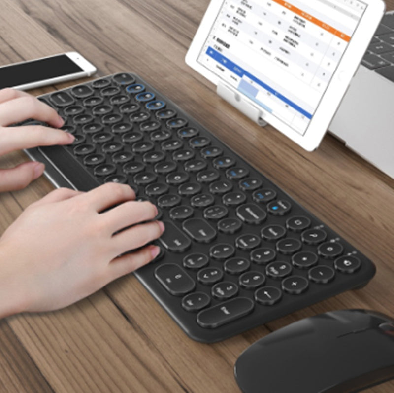 Bezprzewodowa klawiatura Bluetooth z klawiszami numerycznymi – do laptopa i biura