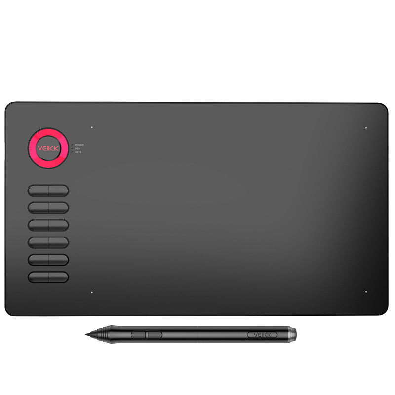 Tablet graficzny do rysunku cyfrowego – tablet piórkowy z dużą powierzchnią roboczą