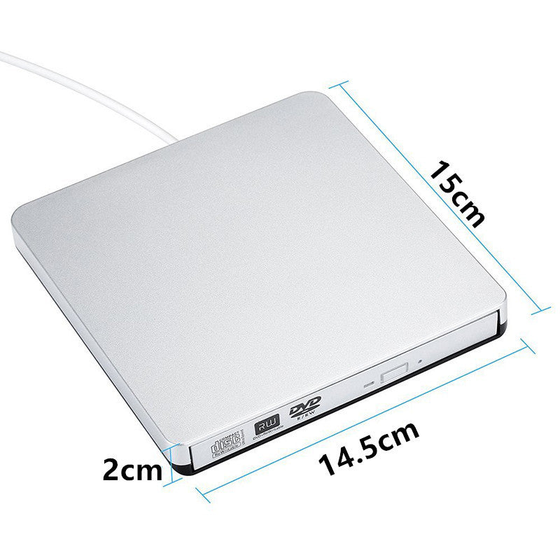 Zewnętrzny Napęd DVD USB 3.0 – Mobilna Nagrywarka CD/DVD do Laptopa i Komputera