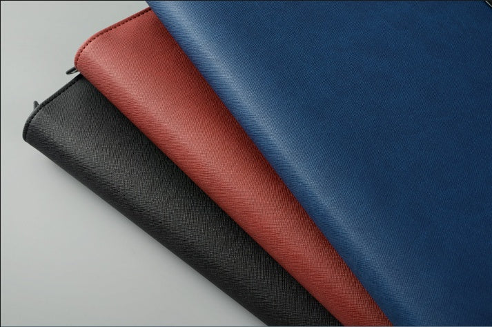 Multifunkcyjny ładowalny notes podróżny A4 – organizer z powerbankiem 8000 mAh