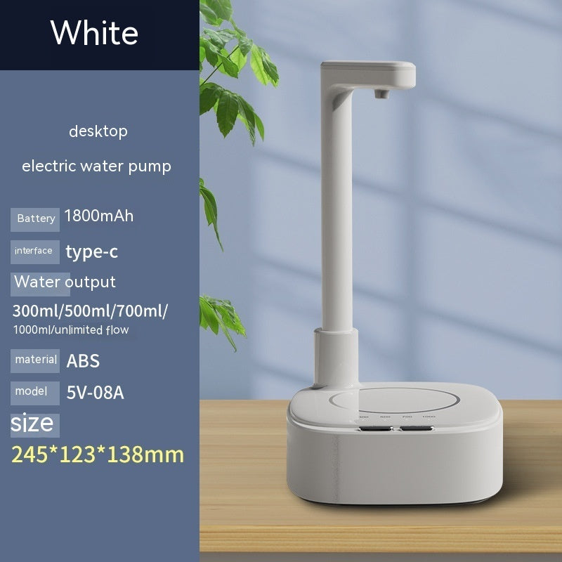 Automatyczna Pompka do Wody na Biurko – USB, Styl Minimalistyczny