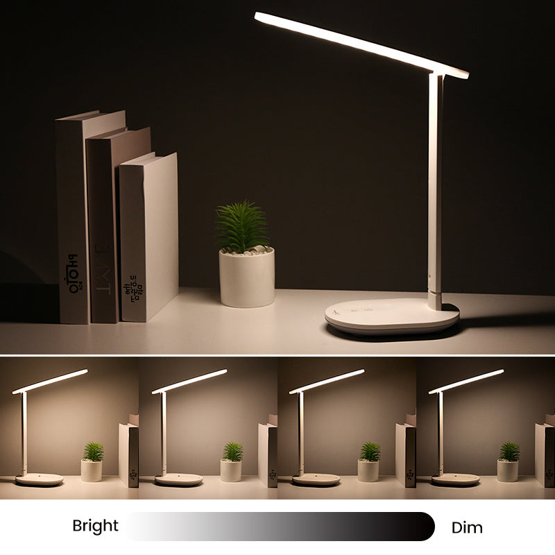 Lampa stołowa LED z dotykowym włącznikiem i ładowaniem – styl nowoczesny