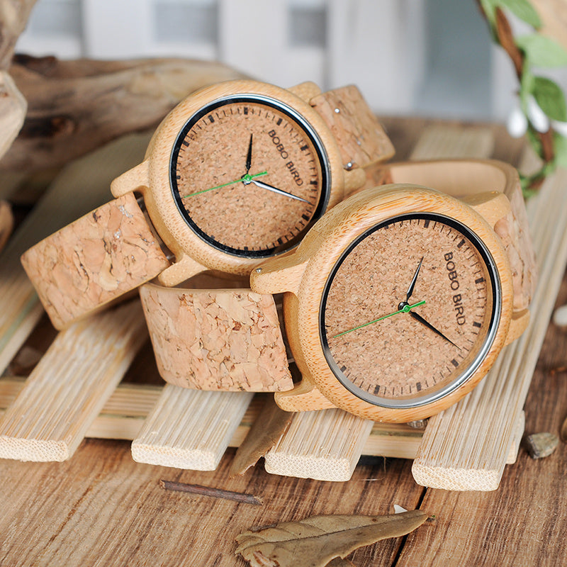 Drewniany zegarek – styl casual z naturalnego bambusa