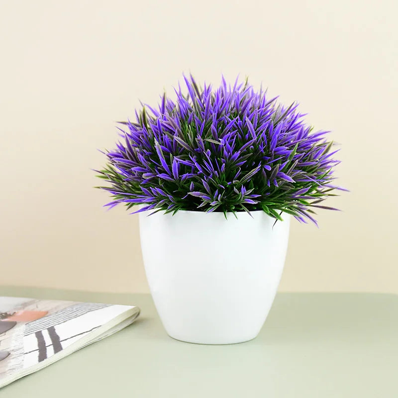 Sztuczna Roślina Bonsai Zielona – Dekoracja do Wnętrz Domowych i Biurowych