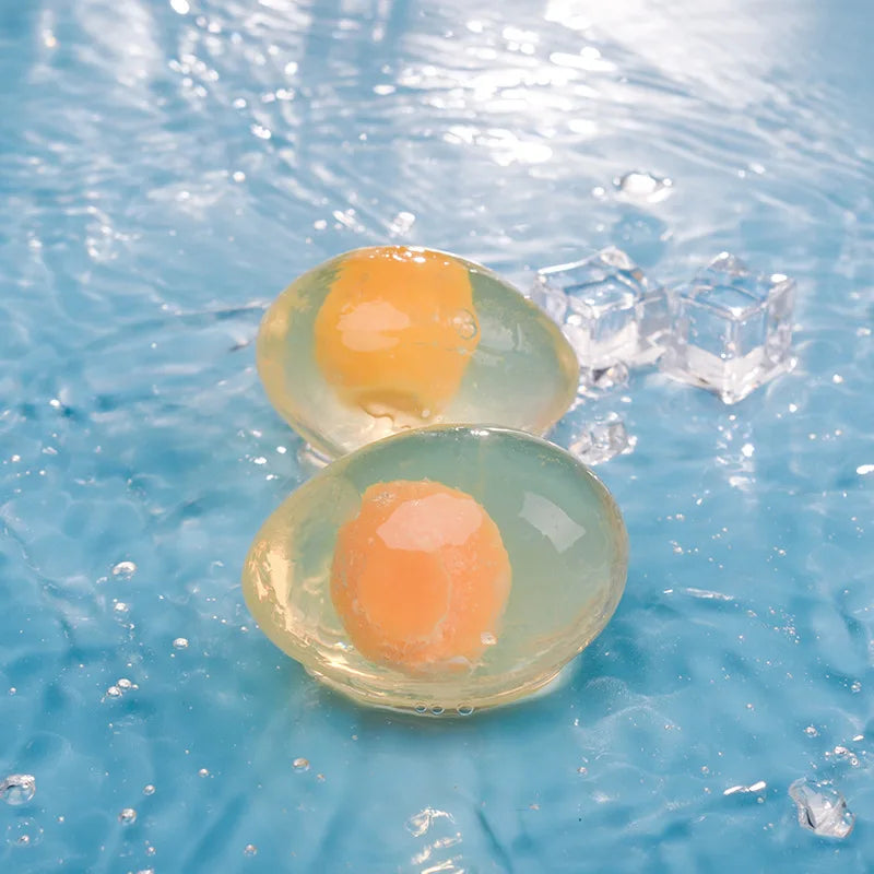 Naturalne mydło kolagenowe z jajkiem 80g — delikatne do codziennego użytku