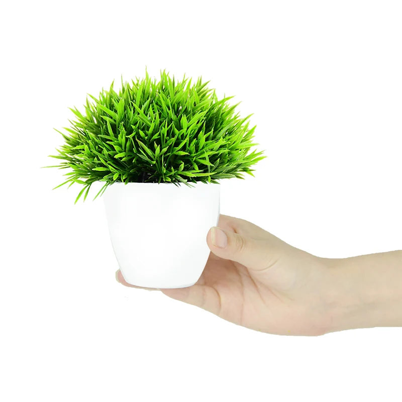 Sztuczna Roślina Bonsai Zielona – Dekoracja do Wnętrz Domowych i Biurowych