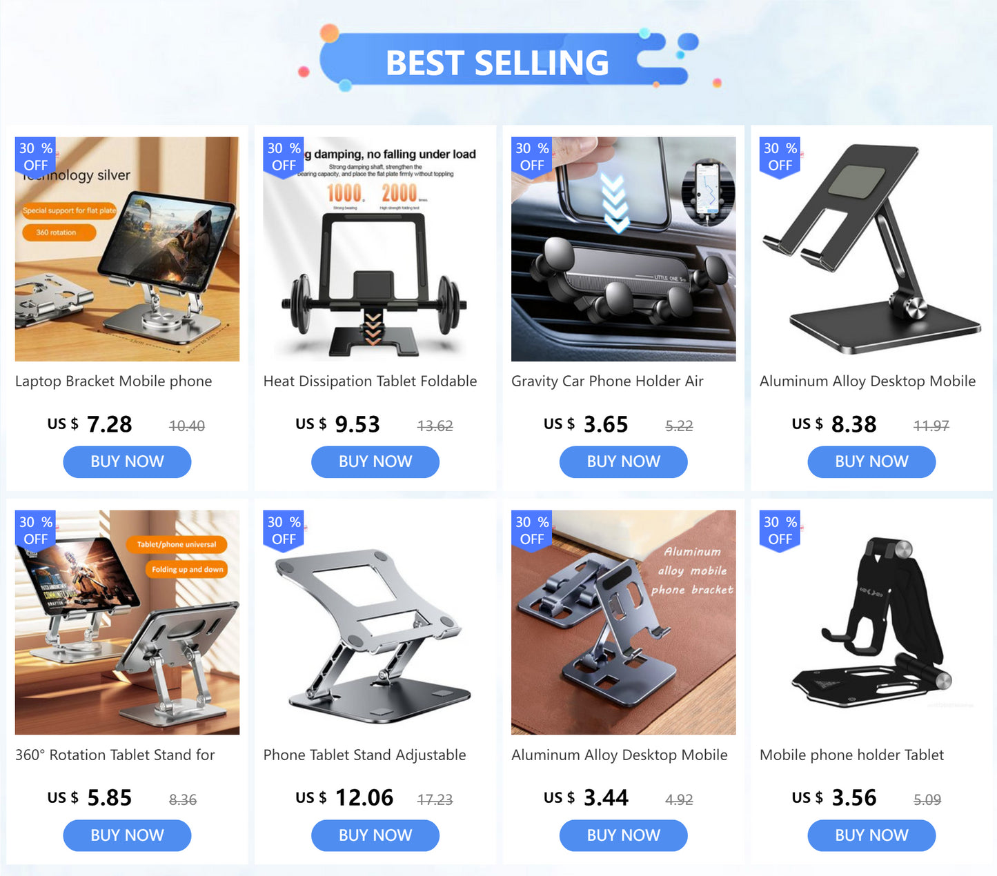 Regulowana podstawka aluminiowa pod laptopa i tablet do 17 cali, składana z kątem nachylenia