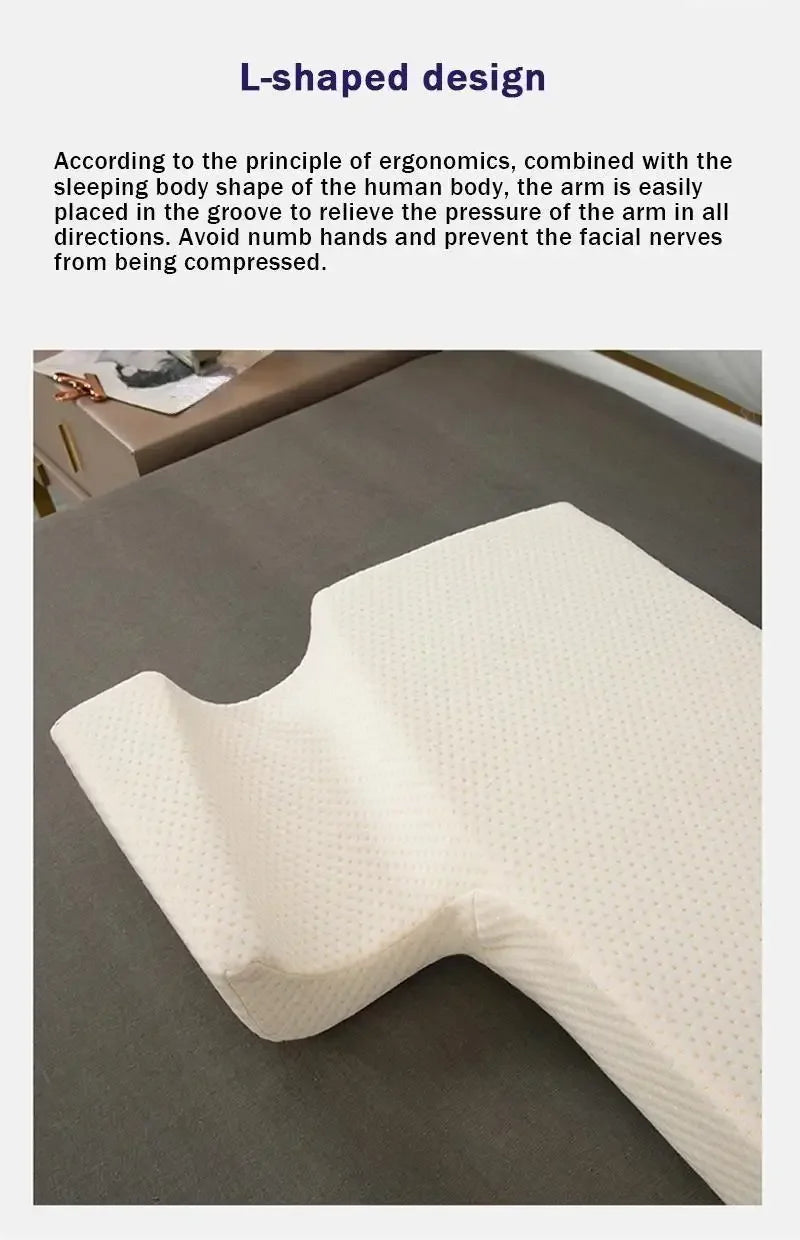 Poduszka z pianki memory Pulatree do spania na boku i plecach
