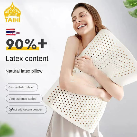 Poduszka lateksowa z Tajlandii TAIHI – naturalny lateks do codziennego użytku