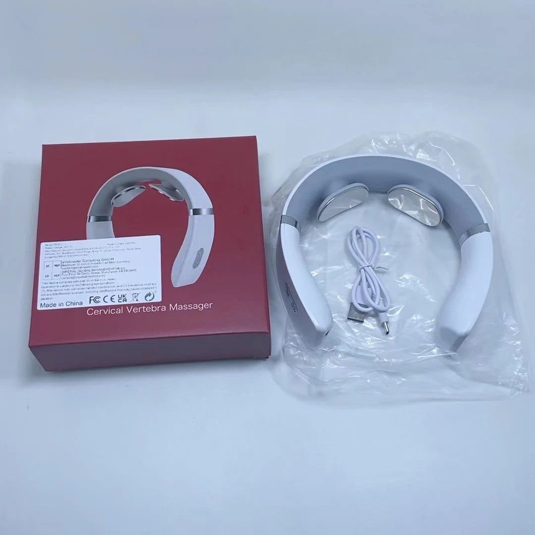 Elektryczny masażer karku USB-przenośny masażer szyi  do pracy,podróży