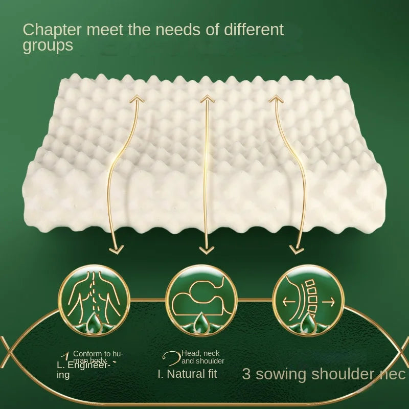 Poduszka lateksowa z Tajlandii TAIHI – naturalny lateks do codziennego użytku