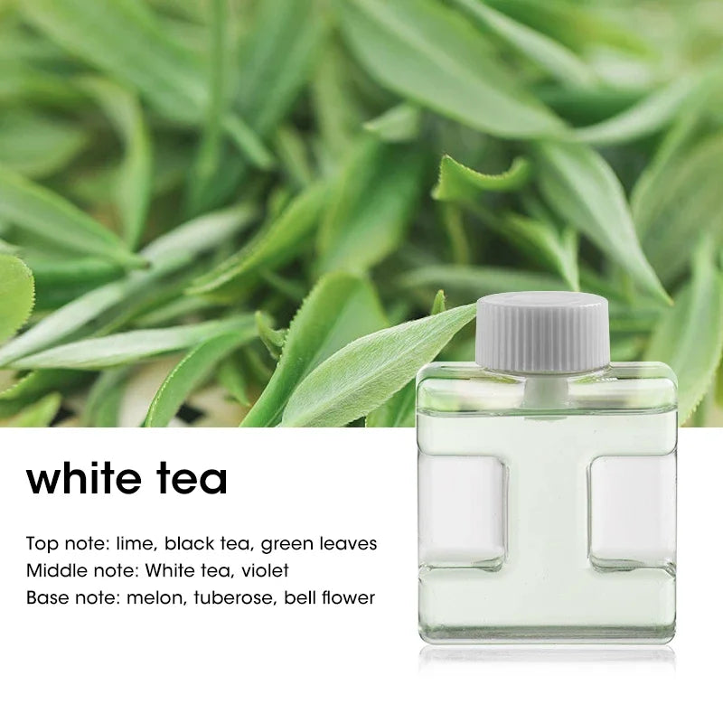 Ultradźwiękowy dyfuzor zapachowy z olejkami Ocean, White Tea i Hilton