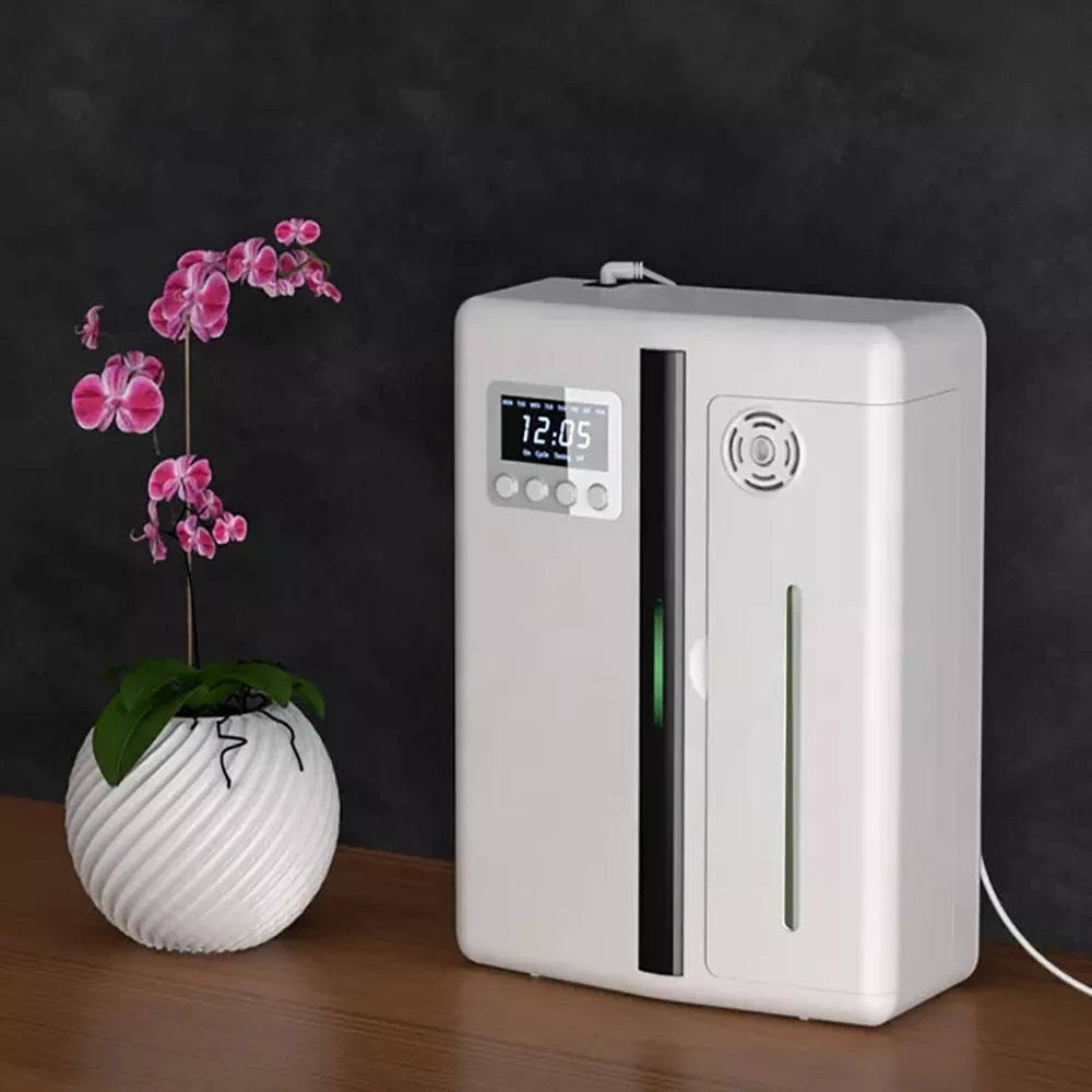 Aromatyzer Zapachowy Naścienny 160 ml z Bluetooth – Dyfuzor do Biura i Domu