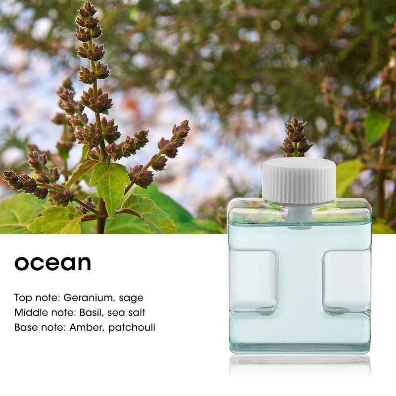 Ultradźwiękowy dyfuzor zapachowy z olejkami Ocean, White Tea i Hilton