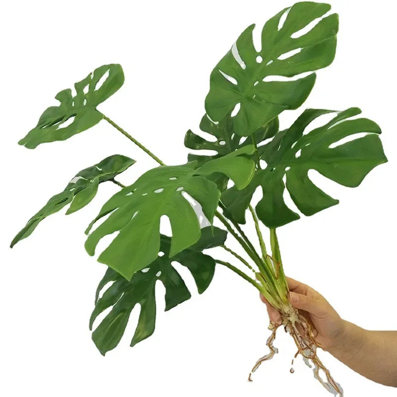 Sztuczna Roślina Monstera XL – Dekoracja Tropikalna do Wnętrz