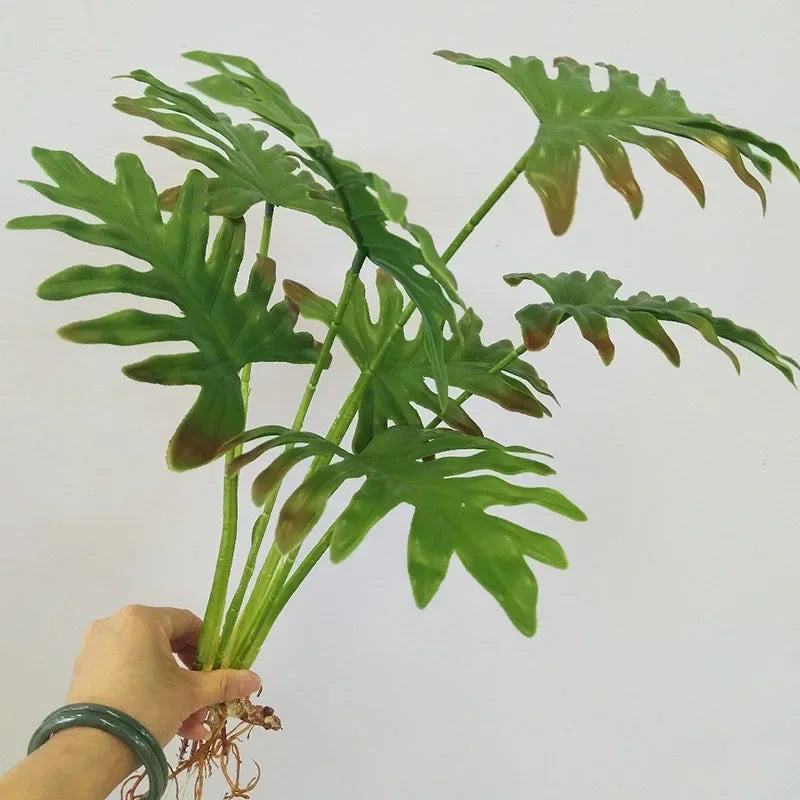 Sztuczna Roślina Monstera XL – Dekoracja Tropikalna do Wnętrz