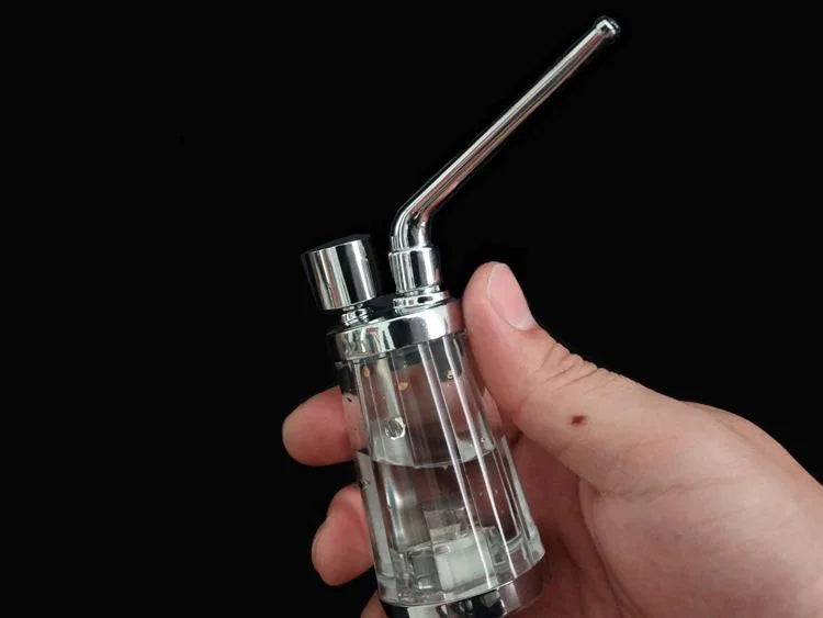 Mini Fajka Wodna Metalowa-Przenośna Shisha z Filtrem
