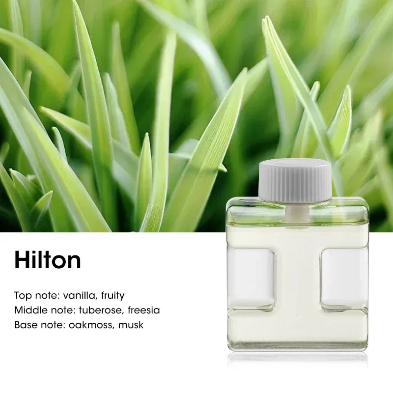 Ultradźwiękowy dyfuzor zapachowy z olejkami Ocean, White Tea i Hilton