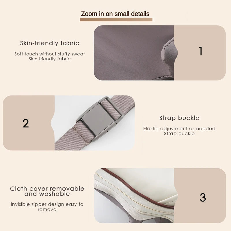 Masażer Shiatsu do karku i pleców z funkcją podgrzewania i rotacją