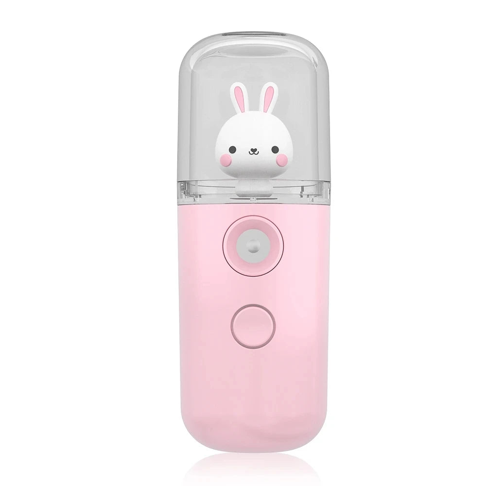 Mini Nawilżacz USB 30 ml w Kształcie Królika – Przenośny do Biura i Auta