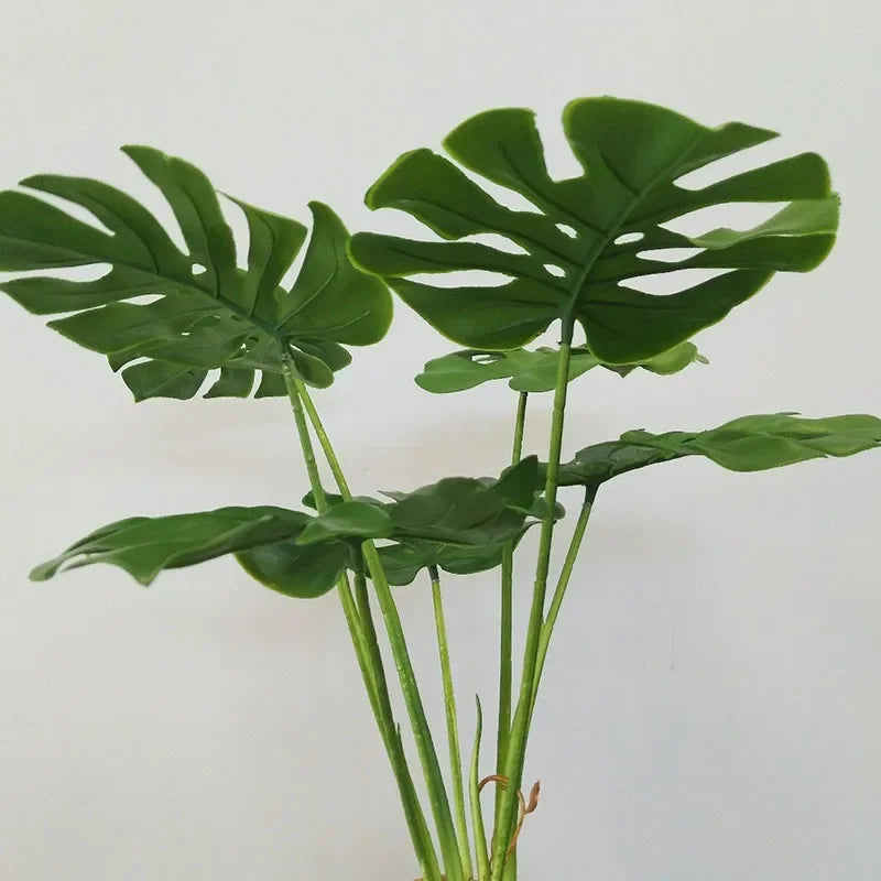 Sztuczna Roślina Monstera XL – Dekoracja Tropikalna do Wnętrz