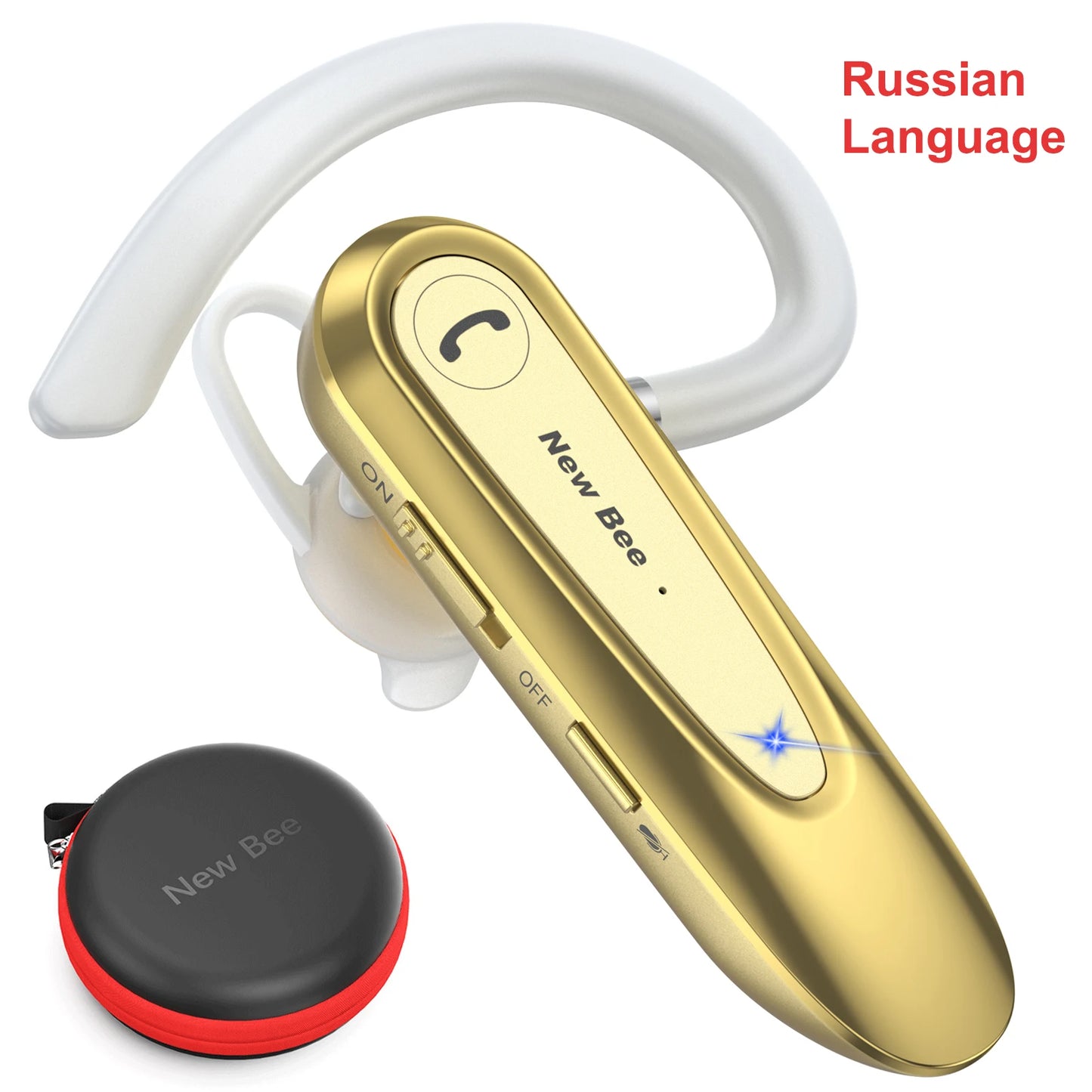 Słuchawka Bluetooth do rozmów – nowoczesny styl i długi czas pracy