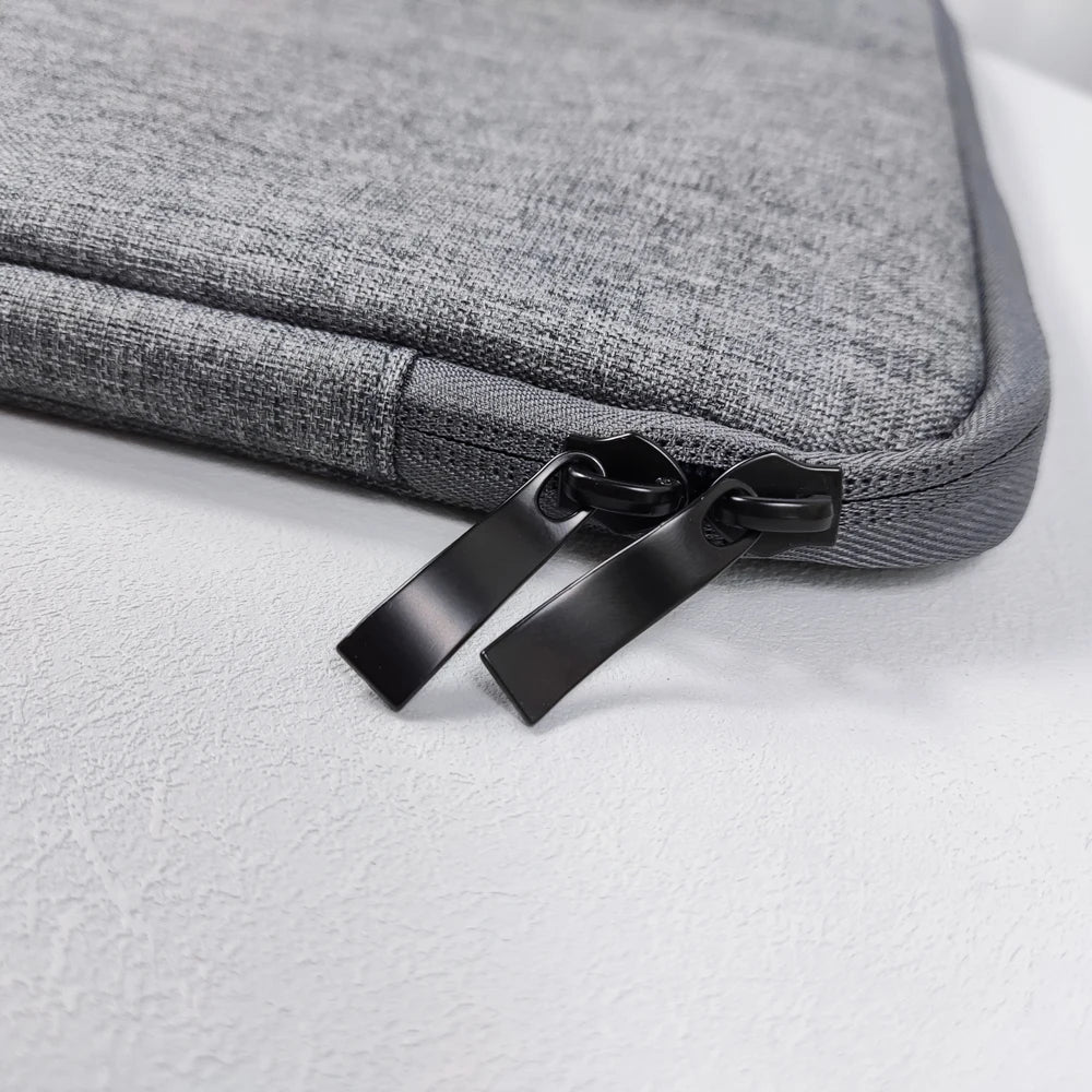 Denimowa Torba na Laptopa-Etui 13-16 cali z Zamkiem Błyskawicznym