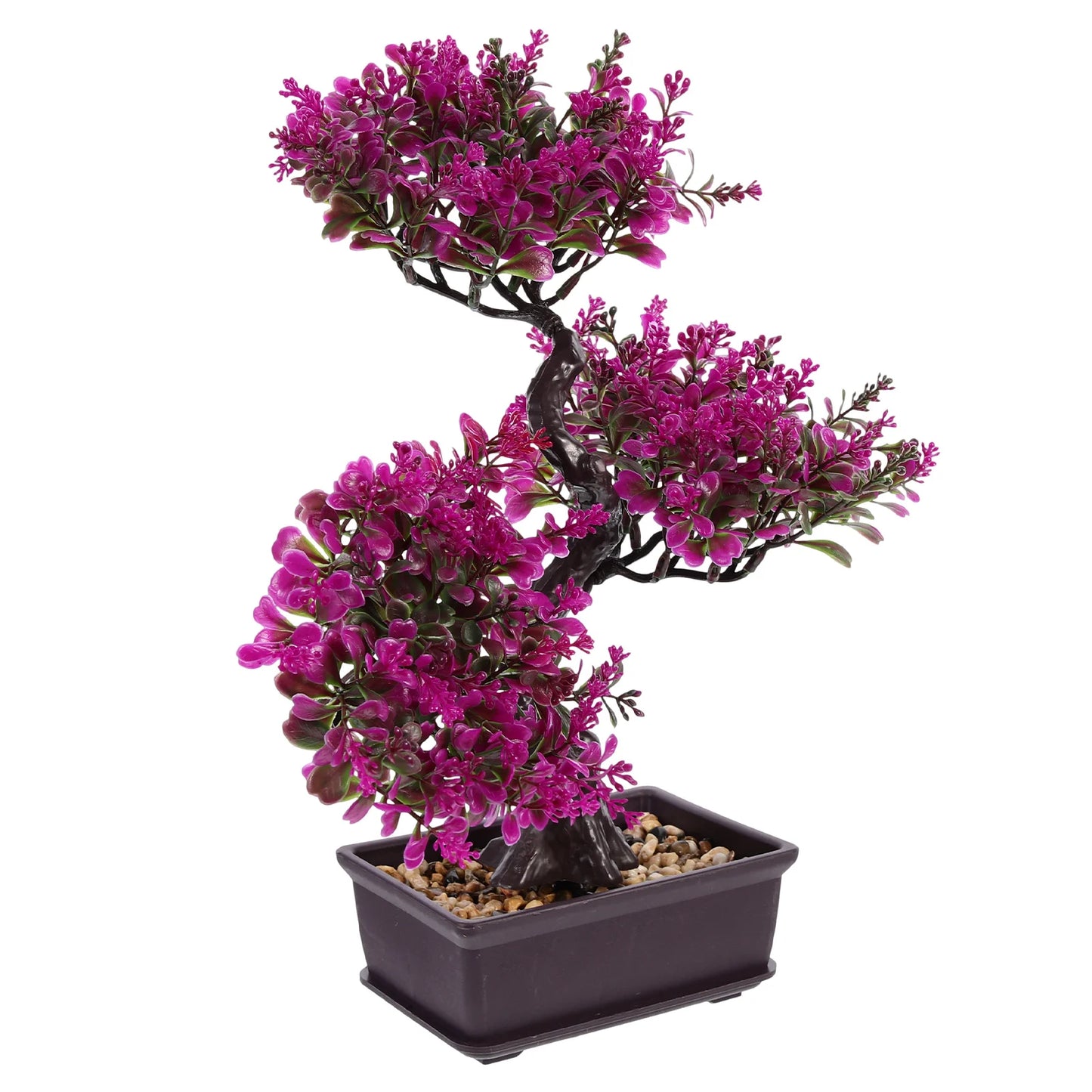 Sztuczna Roślina Bonsai – Dekoracja Kolorowa do Wnętrz