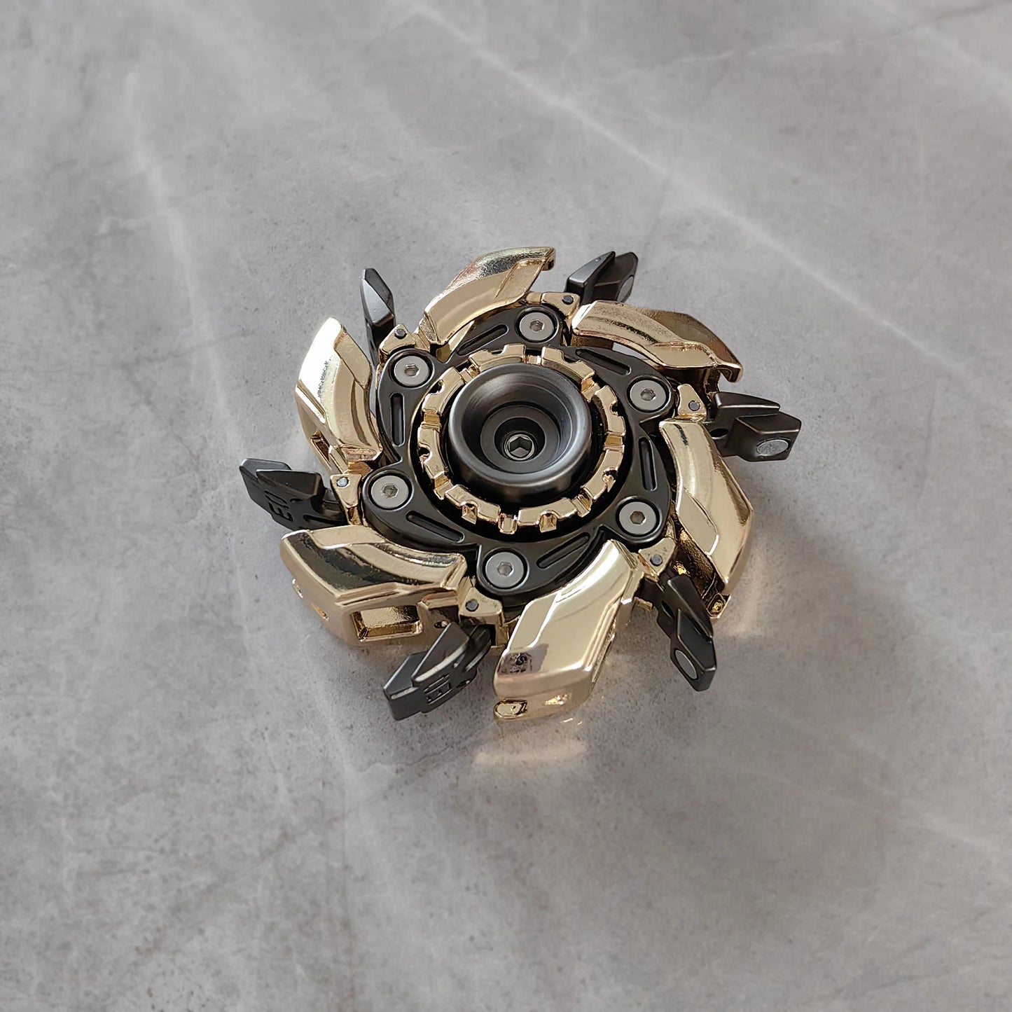 Metalowy spinner EDC z magnesem – zabawka antystresowa dla dorosłych