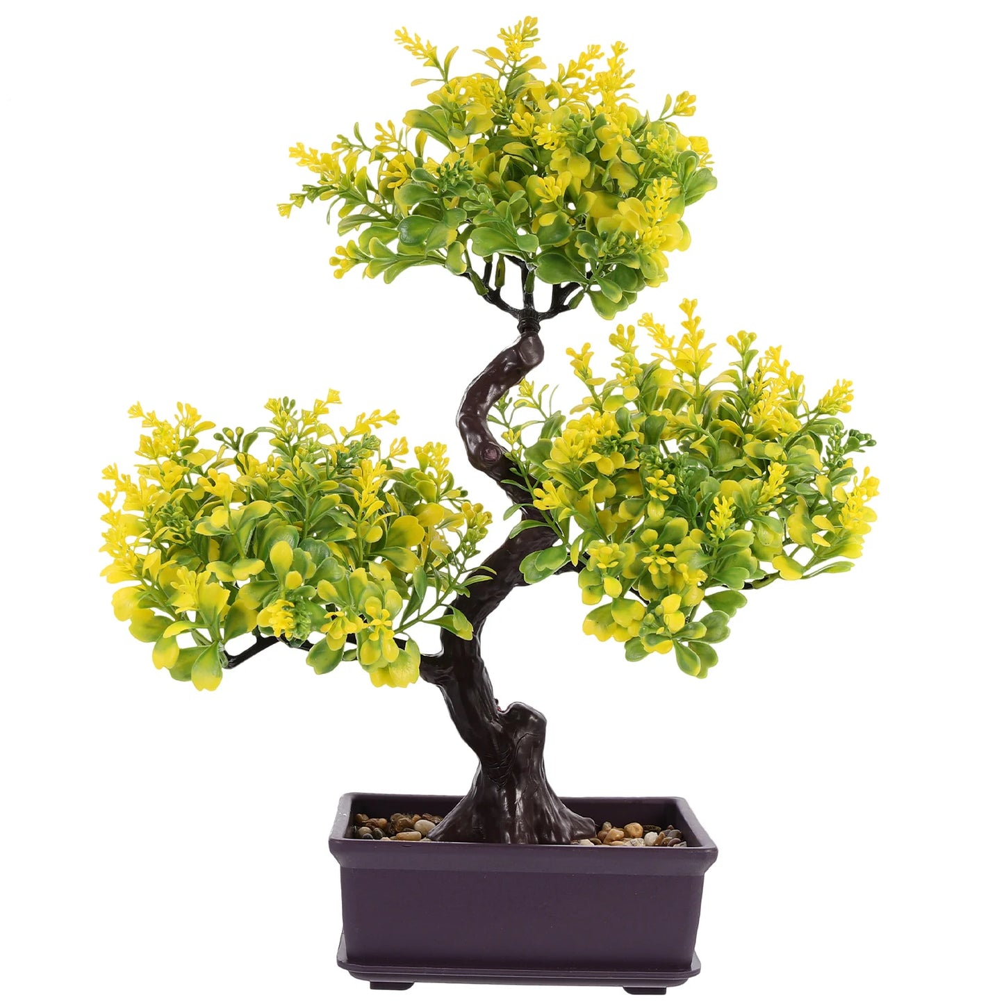 Sztuczna Roślina Bonsai – Dekoracja Kolorowa do Wnętrz