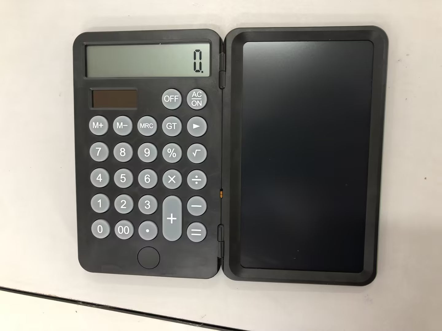 Kalkulator przenośny z ekranem LCD – tablet biurowy z funkcją notatnika