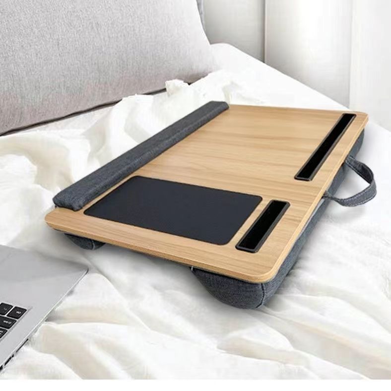 Składane biurko na laptopa z podkładką i uchwytem