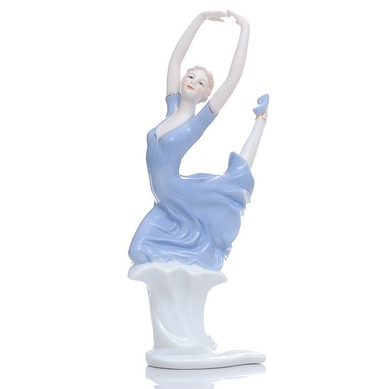 Ceramiczna Figurka Dekoracyjna do Domu w Stylu Retro