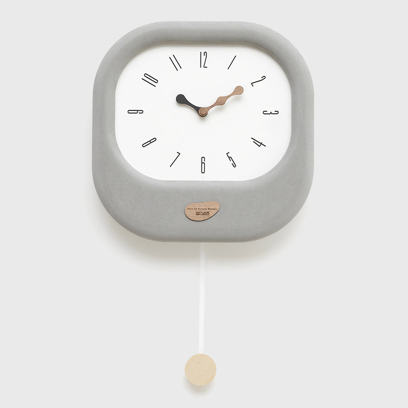 Zegar Ścienny Minimalistyczny – Kwadratowy Design do Domu