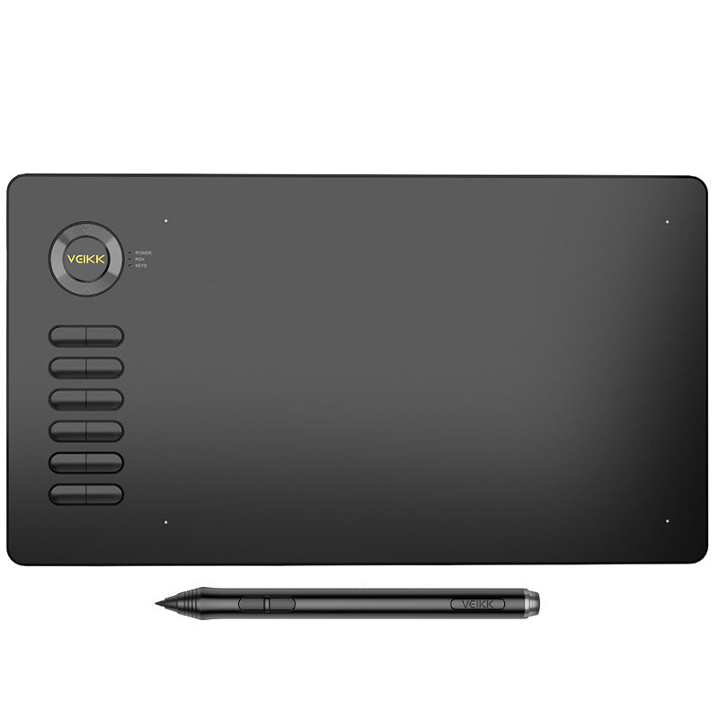 Tablet graficzny do rysunku cyfrowego – tablet piórkowy z dużą powierzchnią roboczą