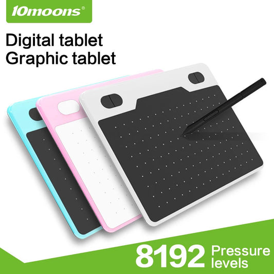 Ultralekki tablet graficzny z piórkiem