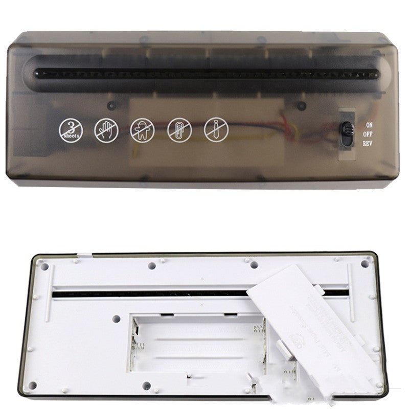 Mała Elektryczna Niszczarka do Papieru A4 –  do Biura i Domu