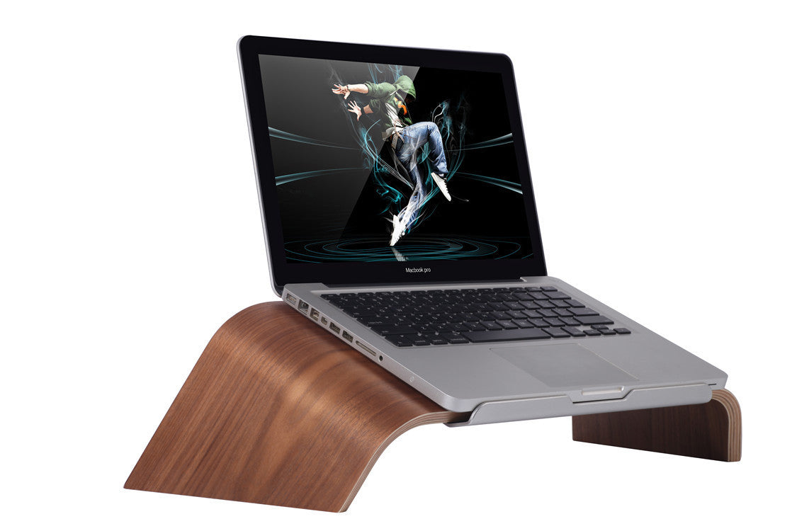 Drewniana podstawka pod laptopa