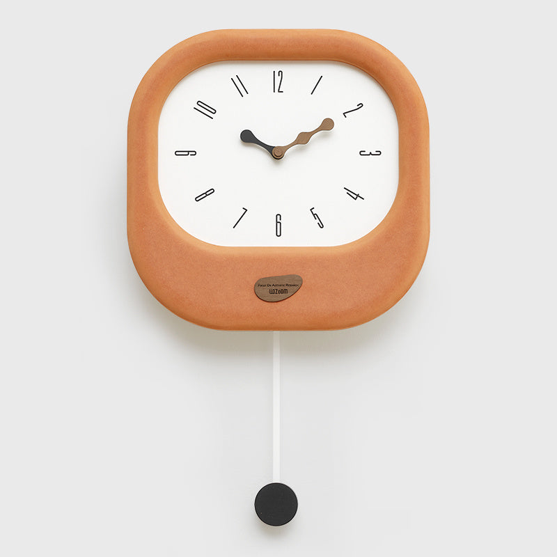 Zegar Ścienny Minimalistyczny – Kwadratowy Design do Domu