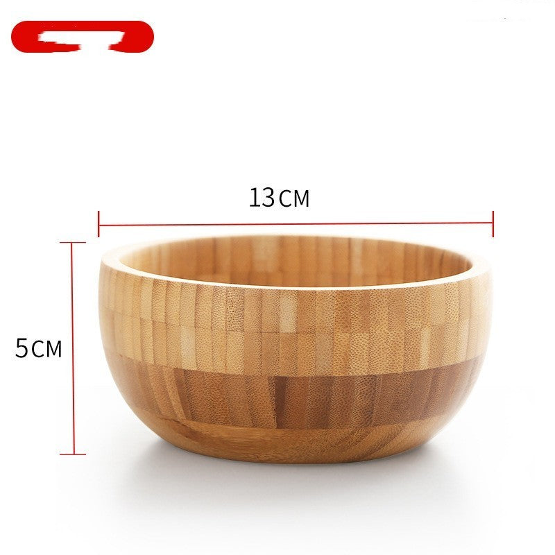 Bamboo Bowl Set – Drewniane miski z bambusa do sałatek i mieszania