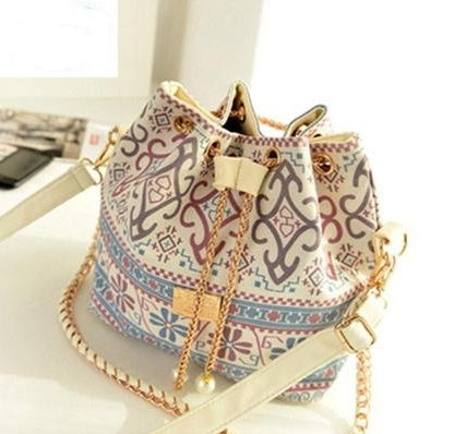 Jaci - Torba z Płótna w Stylu Boho