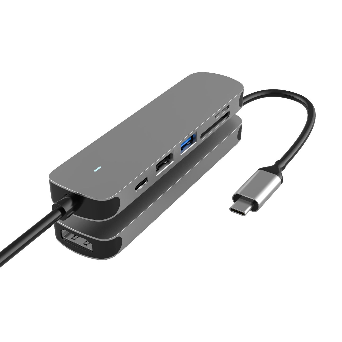 Wielofunkcyjny HUB USB-C z HDMI.Stacja dokująca do laptopa i notebooka