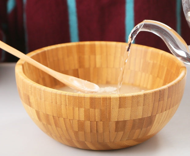 Bamboo Bowl Set – Drewniane miski z bambusa do sałatek i mieszania