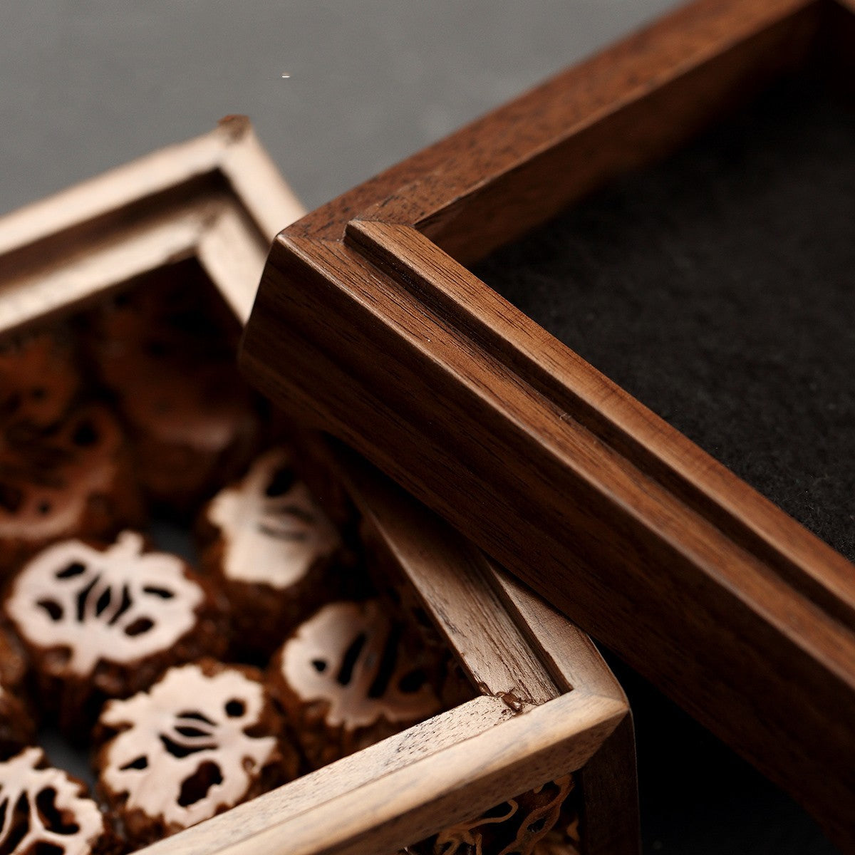 Drewniane Pudełko Zapachowe Retro – Bamboo Chanji Walnut Box