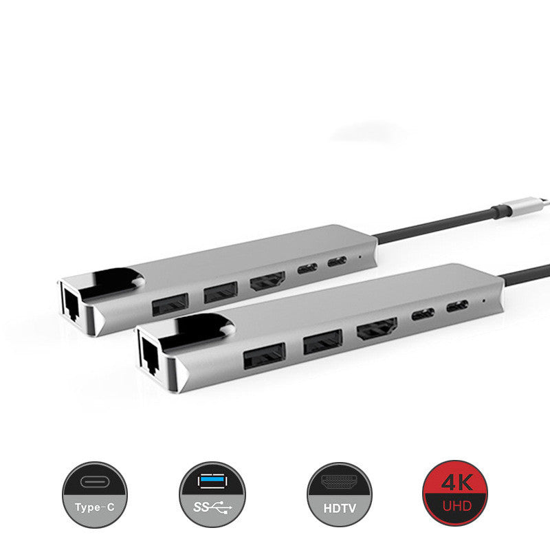 Stacja dokująca HUB USB-C do laptopa z portem HDMI