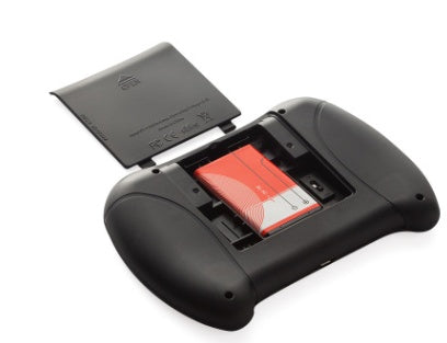Bezprzewodowa klawiatura QWERTY z funkcją Air Mouse – mini zestaw multimedialny