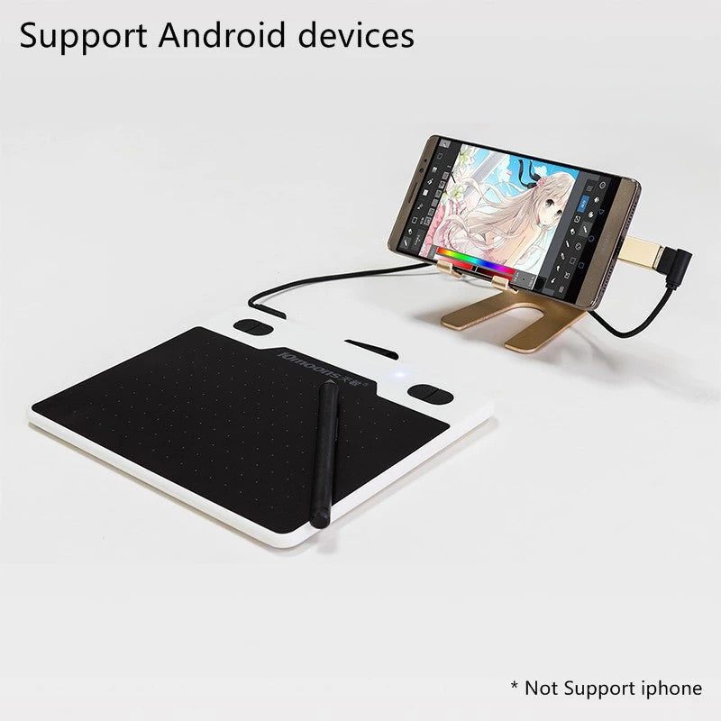 Ultralekki tablet graficzny z piórkiem