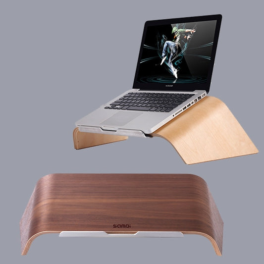 Drewniana podstawka pod laptopa
